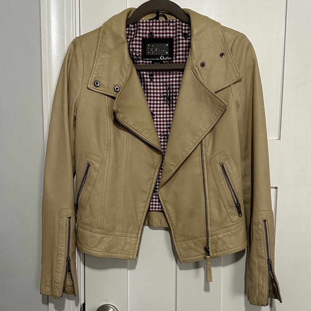 Tan Leather Jacket